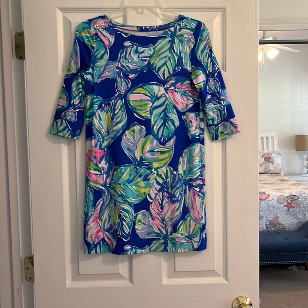 Girls Lilly Pulitzer Dress 12-14 (or S Ladies) Bust 33” Length 30.5” RN 88189